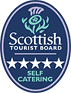 5 stars scottish Tourist Board and visit scotland