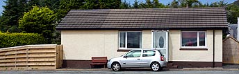 Each cottage has 2 car spaves a garden and shed with power.